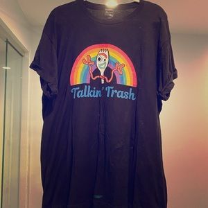Disney Toy Story 4 Forky Rainbow Tee XL